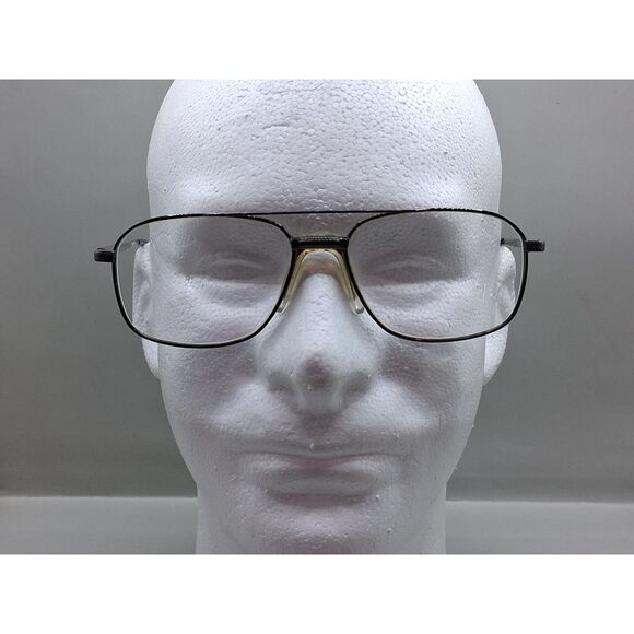 Vintage Zyloware Stetson 178 Square Full Frame Aviator 57-16-145 Eyeglasses - Picture 3 of 14